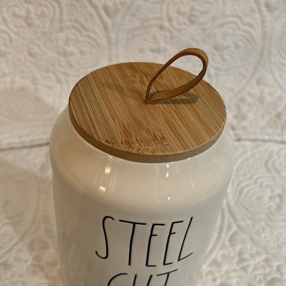 Rae Dunn steel cut‎ oats canister - Picture 5 of 16